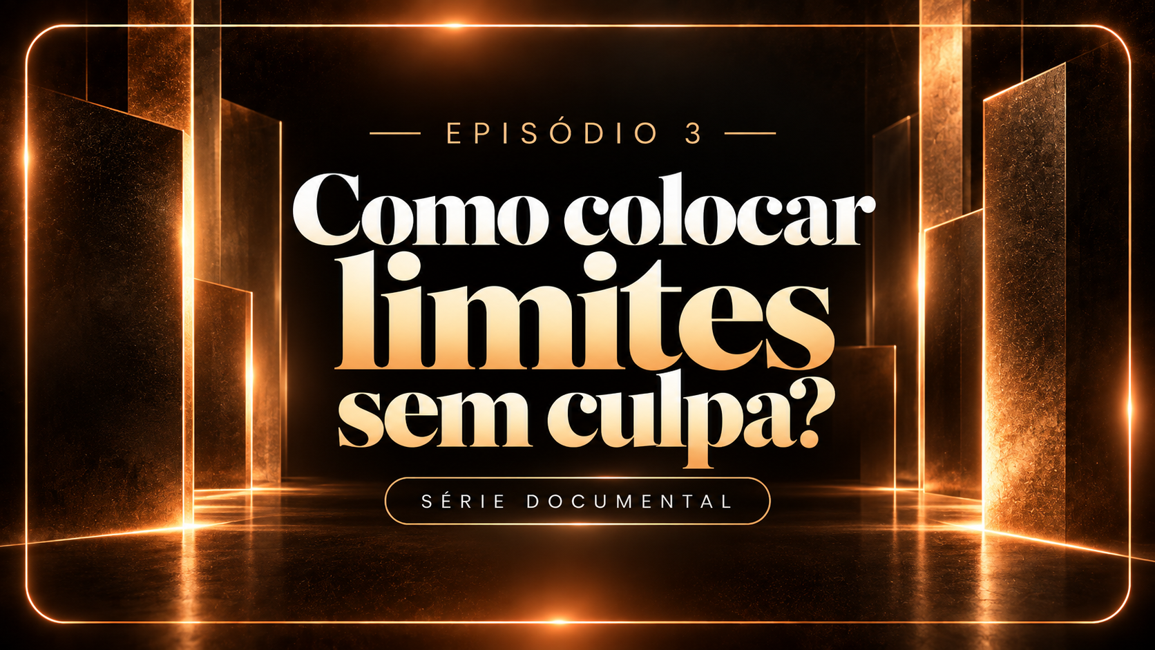 Capa do episódio 3: Onde eu termino e o outro começa